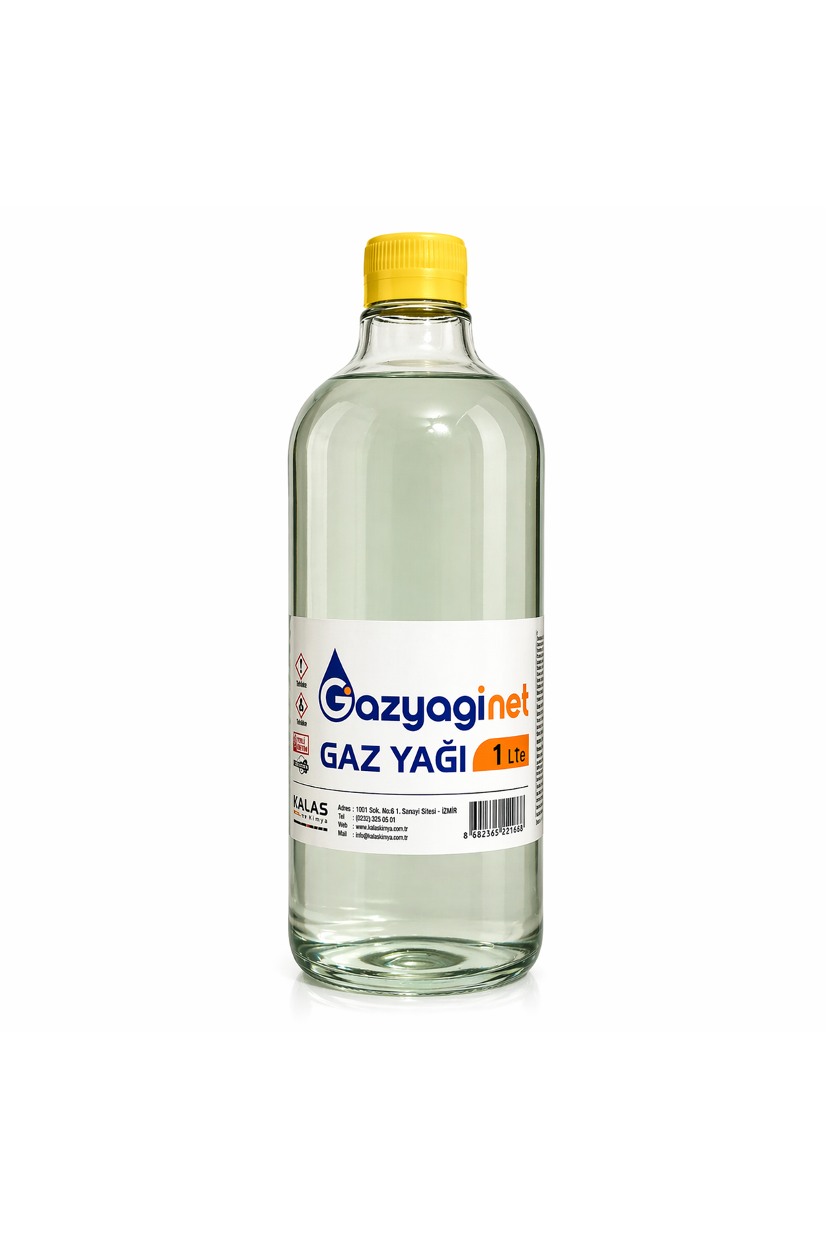 Orijinal Gazyağı 1 Lt - Motosiklet Zincir ve Motor Temizleme, Zift Sökücü Sprey, Gaz Lambası Yakıtı (Seyreltilmemiş)