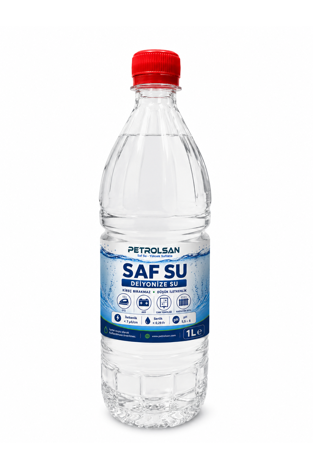 Saf Su 1 Litre 50 adet